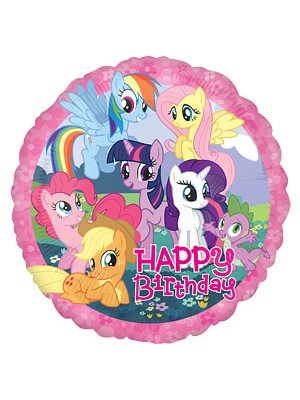 BALÃO METALIZADO MY LITTLE PONY 18"